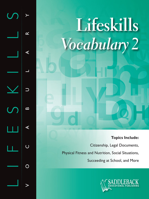 Title details for Lifeskills Vocabulary: Becoming a U.S. Citizen by Saddleback Educational Publishing - Available